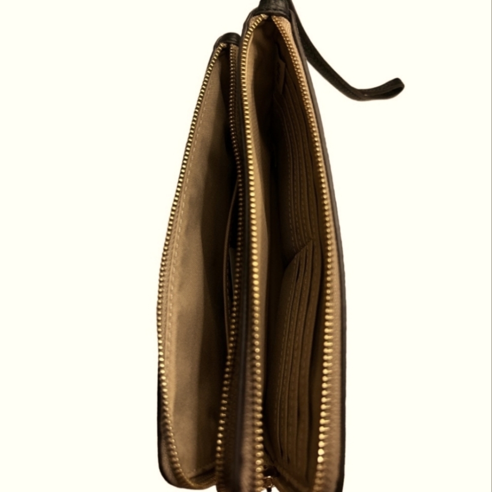 Coach Double Zip Wallet